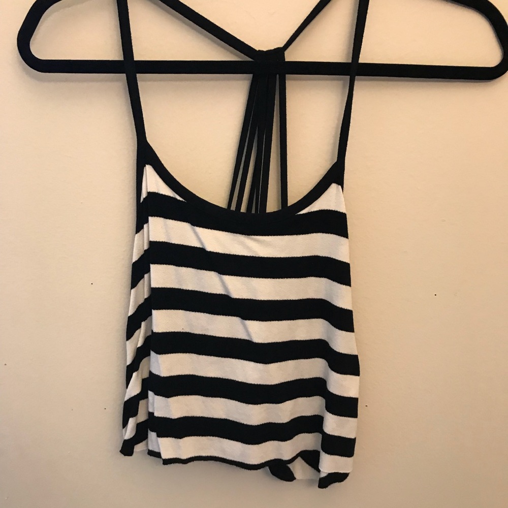 Striped Crop Top